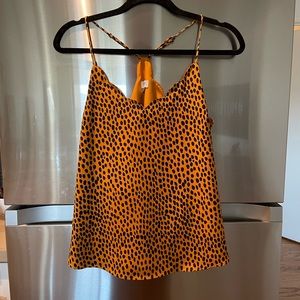 JCrew scalloped tank top